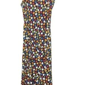 Reformation Crimini Multicolor Floral midi Dress 8 EUC